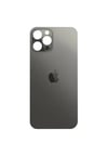 iPhone 12 Pro Arka Pil Kapağı (Cam) Siyah