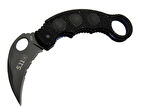 X14 5.11 Siyah Karambit Koleksiyon Çakı 16 Cm - Plastik Sap
