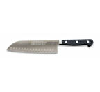 61950 - Sıcak Dövme Oluklu Santoku Şef Bıçağı 18 Cm