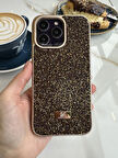 iPhone (16 Pro) uyumlu Lüks Taşlı Kılıf