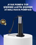 Ayakla Kullanılan Hava Pompası Araç ve Bisiklet İçin Uygun