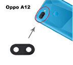 Oppo A12 Arka Kamera Camı Lens Yapışkanlı