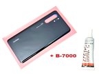Tkgz Huawei Uyumlu P30 PRO Arka Kapak Batarya Pil Kapağı (CAM+B-7000) SİYAH