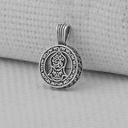 Dualı 925 Ayar Gümüş Nalı şerif Tasarımlı Cevşeni Kebir Kolye Ucu