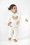 Welsoft Peluş Unisex Kışlık Bebek Takımları Çocuk Giyim Bebek Kıyafeti Çocuk Kostümü welsoft takım