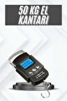 Profesyonel El Terazisi El Kantarı 50 Kg Dijital Göstergeli Tartı