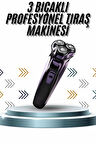 Günlük Kullanıma Uygun Profesyonel Tıraş Makinesi Döner Başlıklı