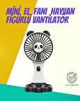 Çok Fonksiyonlu Mini El Fanı – Sessiz & Güçlü Yaz Yardımcısı