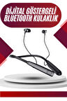 100 Saat Bluetooth Kulaklık Dijital Göstergeli ANC Özelliği Kablolu