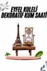 Paris Eyfel Kulesi Hediyelik Eyfel Retro Kum Saati Dekoratif Eşya