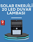 Hareket Algılamalı Solar LED Güvenlik Lambası