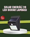 Kablo Gerektirmeyen Solar LED Bahçe ve Veranda Işığı