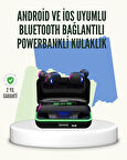 E10 Powerbank Şarjlı Bluetooth 5.1 Kulaklık Spor ve Oyun İçin