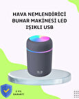 Taşınabilir Hava Nemlendirici – Renkli Işık ve USB Bağlantı