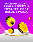 Matkap Ucu Temizlik Fırçası Seti Banyo Fayans Zemin İçin