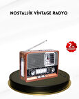 Nostaljik Radyo – Şık Dekoratif Tasarım ve Güvenli 2 Yıl Garanti