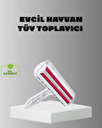 Hazneli Pratik Tüy Temizleyici Kıyafet ve Mobilya Tüy Alma Aracı
