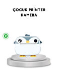 Çocuk Fotoğraf Makinesi Termal Baskılı Anında Çıktı HD Video Kayıtlı