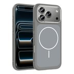 Teleplus iPhone 17 Pro Kılıf Manyetik Şarj Özellikli Metal Çerçeve Sanremo Kapak