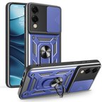 Teleplus Samsung Galaxy S25 Edge Kılıf Magnetik Standlı Kamera Korumalı Slide Sürgülü Cover Kapak