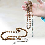 925 Ayar Gümüş Kral Zincir Püsküllü Özel Kesim Exclusive Renk Cilalı Kuka Tesbih