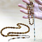 Kararmaz Metal Arnavut Zincir Püsküllü Kapsül Kesim Exclusive Renk Cilalı Kuka Tesbih