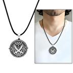 Zülfikar Temalı Açılır Kapaklı İçinde Ayetel Kürsi Yazılı 925 Ayar Gümüş Dua Kolye