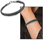 El İşçiliği Zarif Tasarım 1000 Ayar Gümüş Kazaz Kadın Bileklik