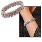 Rodonit Doğaltaş Rolex Kadın Bileklik