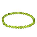 Küre Kesim Yeşil Doğal Damla Kehribar Kadın Bileklik