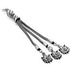 Arma Tasarım 3'lü Kamçı 925 Ayar Gümüş Püskül