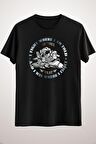 Erkek Siyah Air Force Pilot T-Shirt