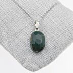 Kan Taşı Kolye-Karamaz Zincirli