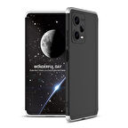 Xiaomi Redmi Note 12 Pro 5G Kılıf 3 Parça Slim Sert Silikon Kapak AYS