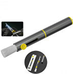 Çok Fonksiyonlu Klima Temizleme Fırçası Lastik Taş Sökücü Kanca ve Acil Durum Cam Kırıcı Çekiç