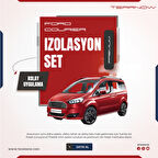 Ford Courier (2014-2024) Trim Ses Önleyici Konfor/İzolasyon Set - Siyah