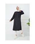 Baskı Detaylı Tunik Antrasit-227