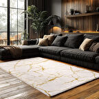 Kaymaz Taban Trend Vintage Yıkanabilir Dijital Baskı Halı