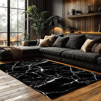 Kaymaz Taban Trend Vintage Yıkanabilir Dijital Baskı Halı