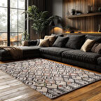 Kaymaz Taban Trend Vintage Yıkanabilir Dijital Baskı Halı