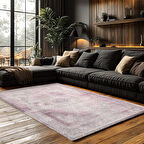 Kaymaz Taban Trend Vintage Yıkanabilir Dijital Baskı Halı