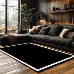 Kaymaz Taban Trend Vintage Yıkanabilir Dijital Baskı Halı