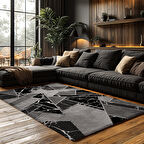 Kaymaz Taban Trend Vintage Yıkanabilir Dijital Baskı Halı