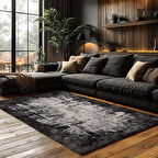 Kaymaz Taban Trend Vintage Yıkanabilir Dijital Baskı Halı