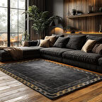 Kaymaz Taban Trend Vintage Yıkanabilir Dijital Baskı Halı