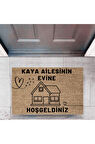 Kapı Önü Paspası Dekoratif Dijital Baskı Kişiye Özel P-2443