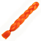 Örgülük Saç Tek Renk Turuncu ( 100 Gr )