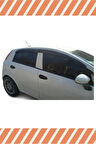 Fiat Punto 2006 Ve Sonrası Modellerine Uyumlu Özel 4'Lü Mügen Tip Cam Rüzgarlığı