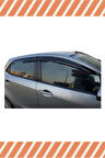 Mazda 2 2009-2013 Modellerine Uyumlu Özel 4'Lü Mügen Tip Cam Rüzgarlığı