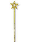 Altın Renk Yıldız Peri Asası Sihirli Değnek 30 cm